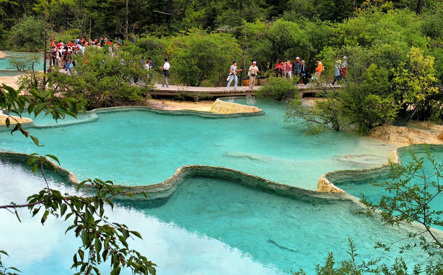 成都、九寨溝、黃龍、青城山、都江堰雙飛6日